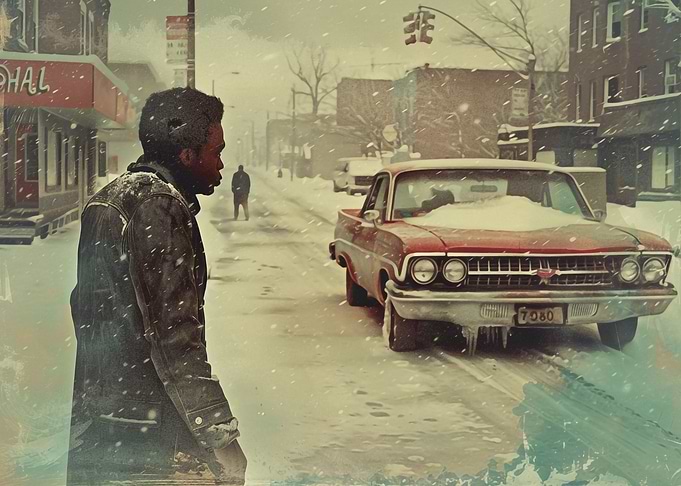 Timeless Snowfall A Vinta