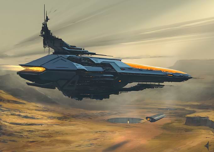 Mothership Arrival