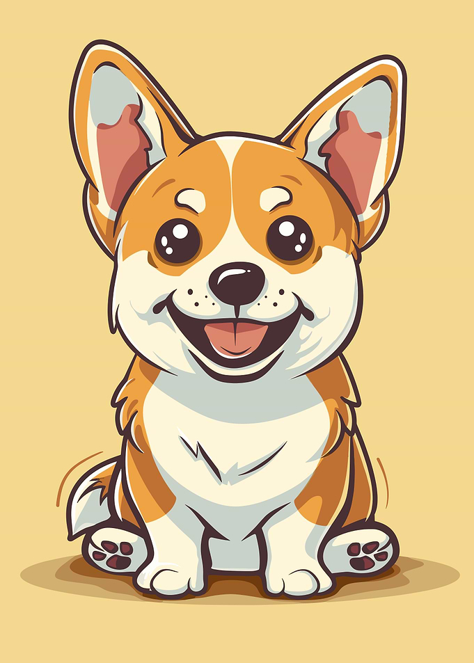 Cute Corgi Dog Pet