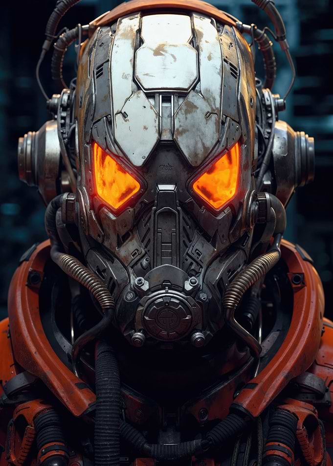 Futuristic Robot Soldier
