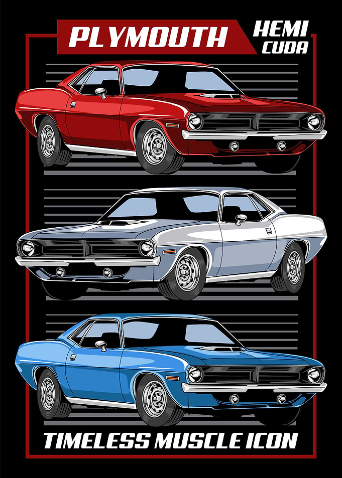 Timeless Hemi Cuda Car