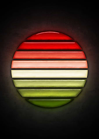 Retro Melon Sunset