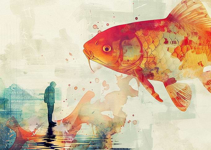 Big Fish Epic Tale Poster