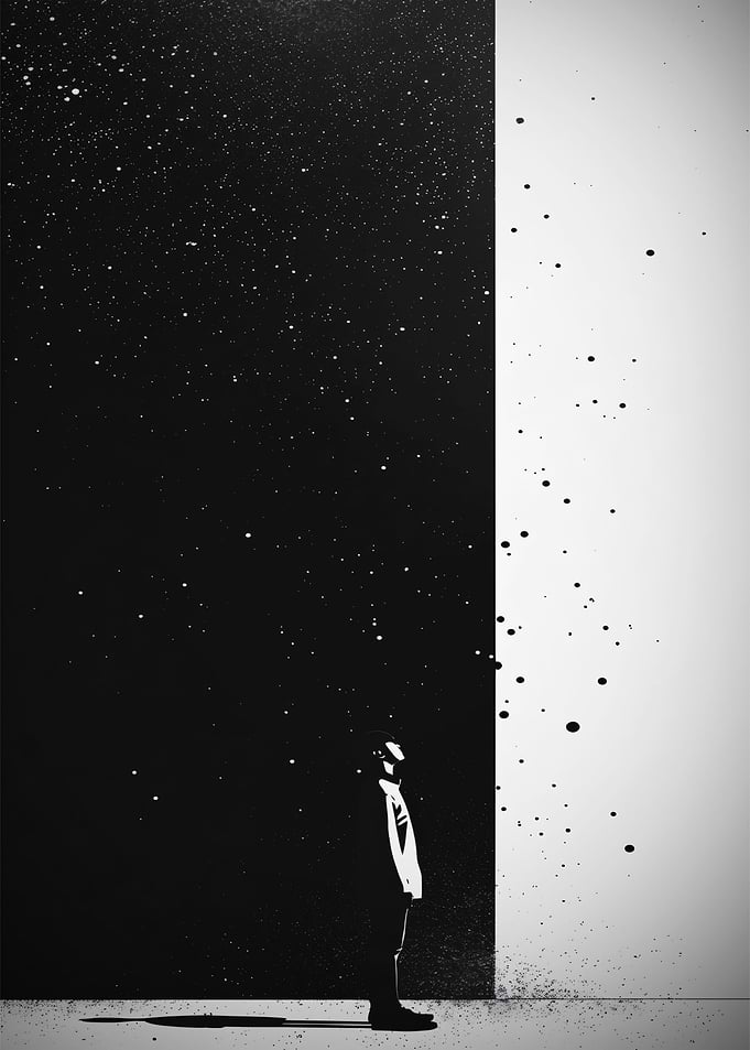 Black and White