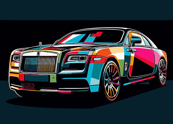 luxury car Wraith wpap