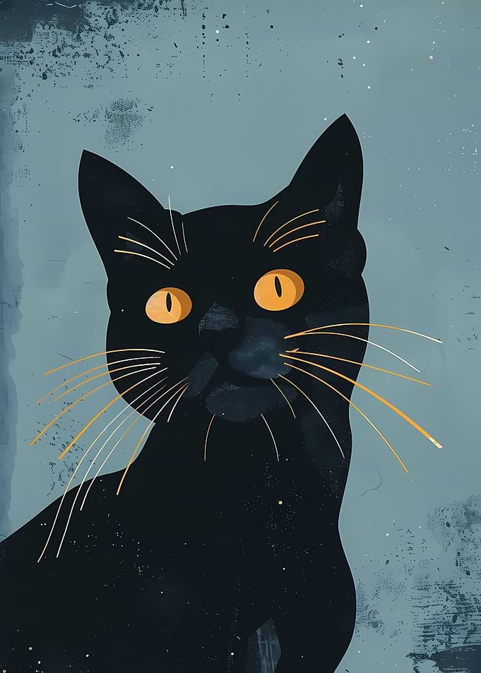 Cat Modern Art