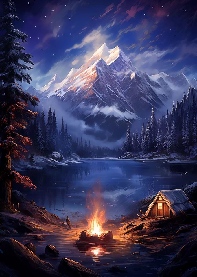 nordic nature aurora