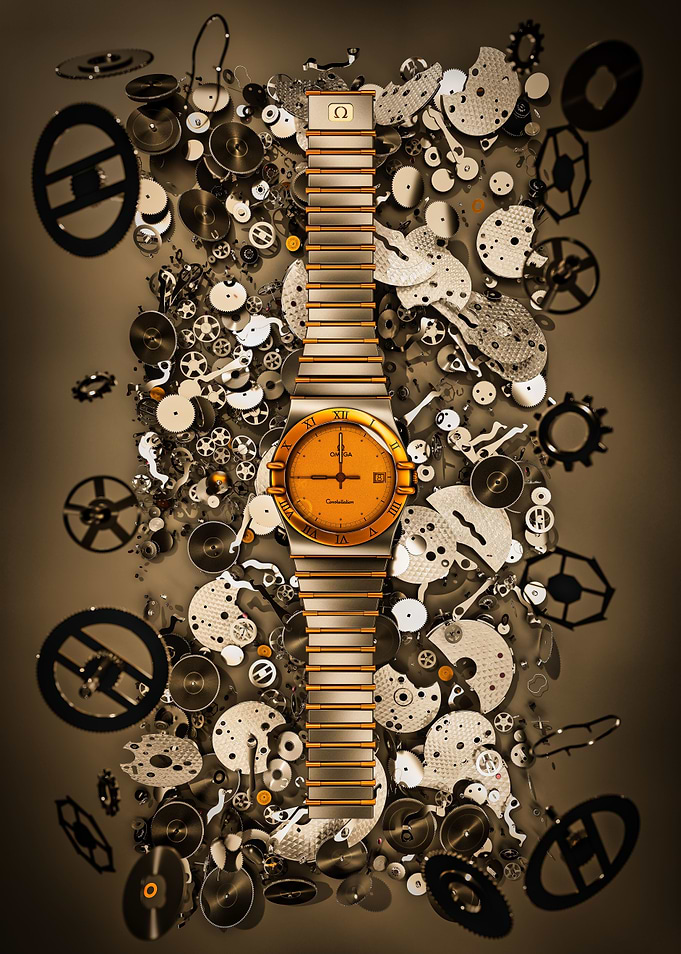 Omega Watch 1986 Dark