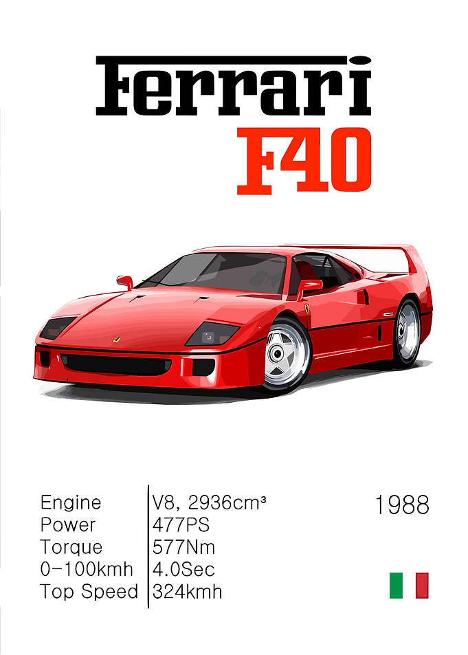 F40 Car