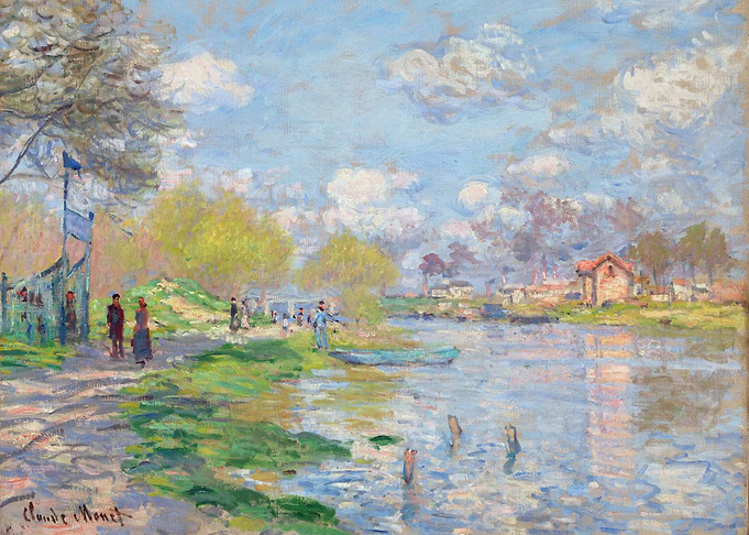 Spring by the Seine