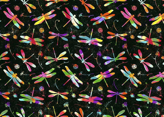 Colorful Dragonflies
