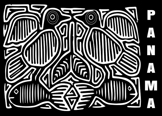 black and white mola paint