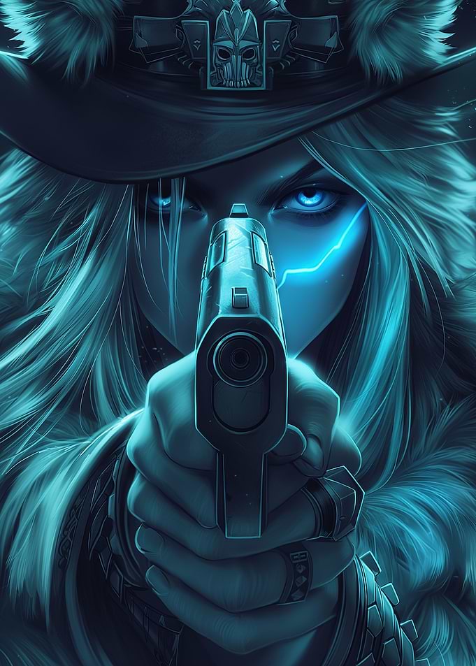 Wolf Girl Soldier Piston