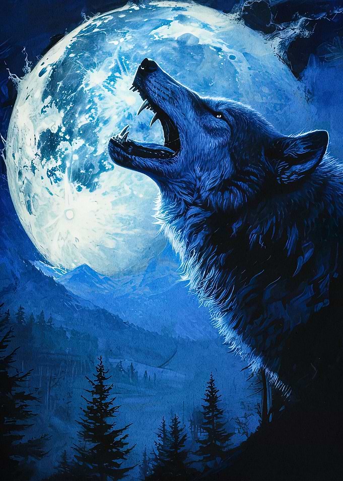 ghost wolf animal