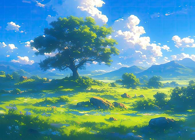 Serene Sky Giants