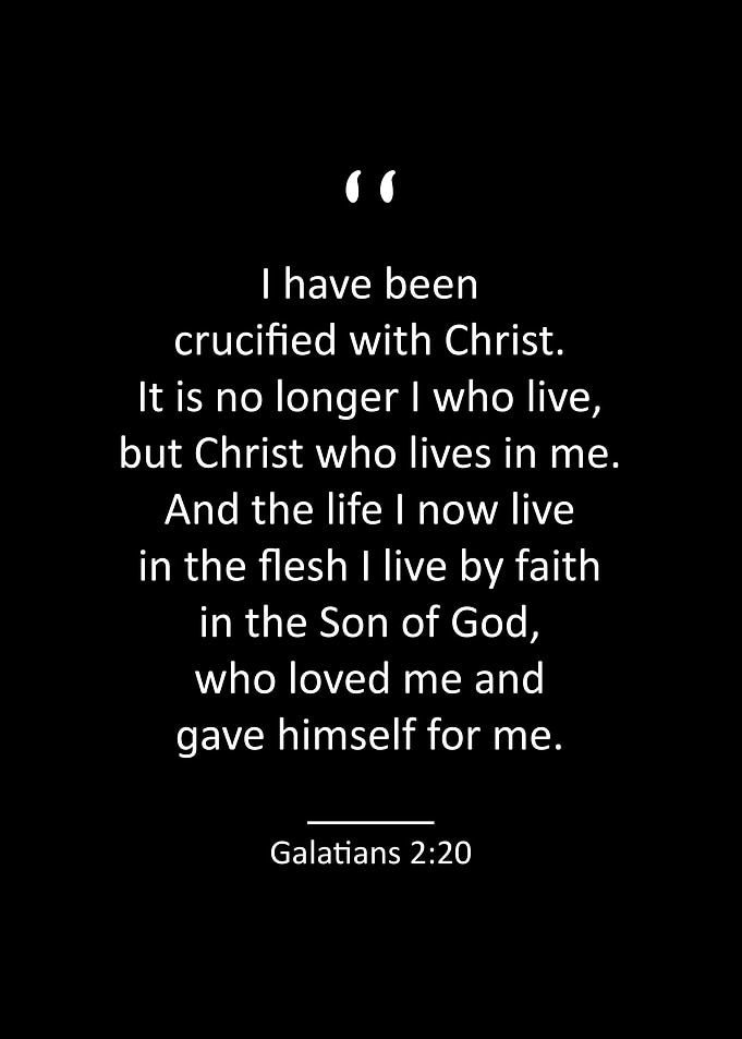 Galatians 2 20