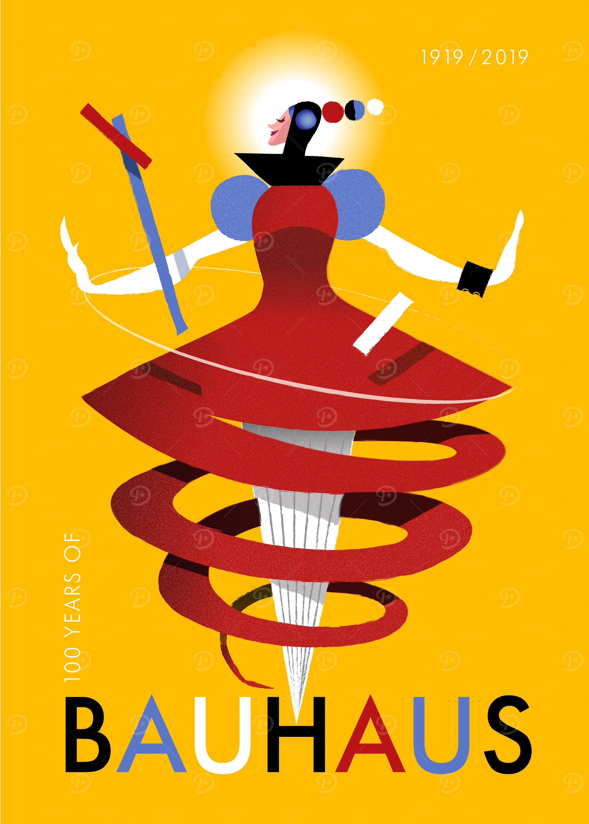 BAUHAUS DANCER I