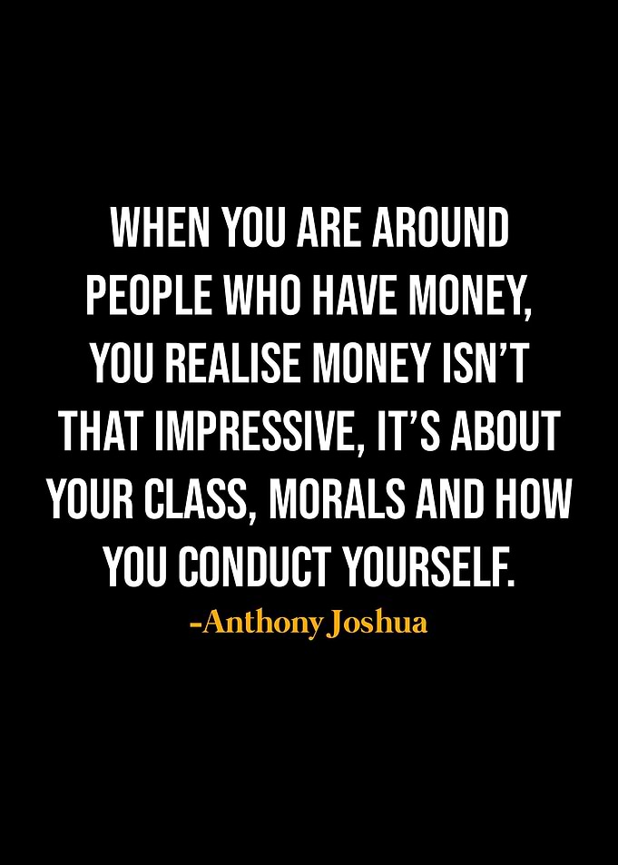 Anthony Joshua Quotes
