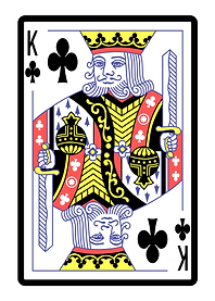 King of Clubs Playing Card
