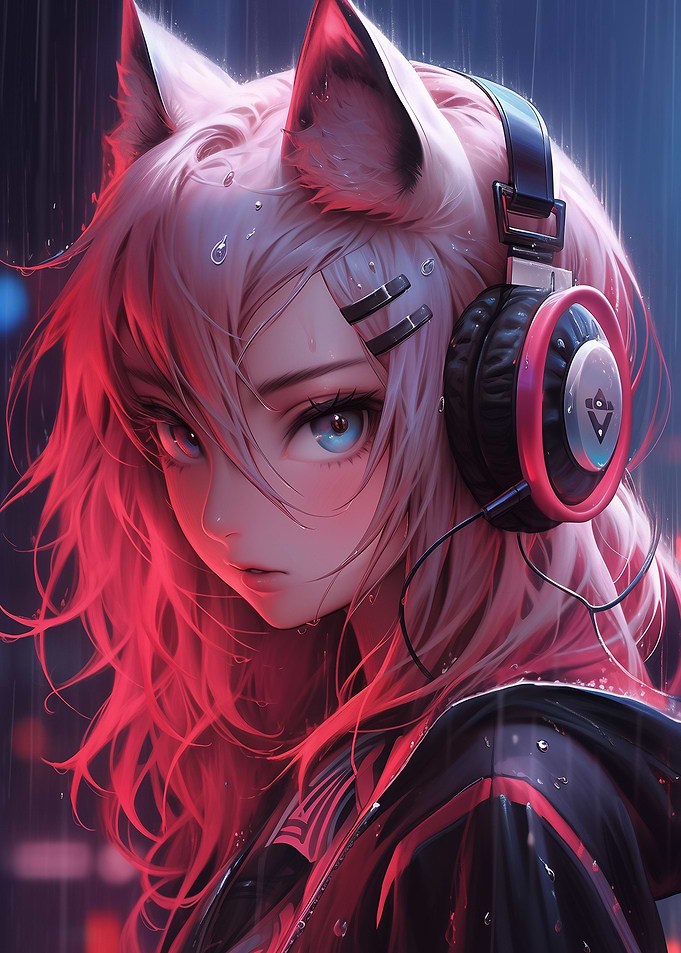 Anime Cat Girl