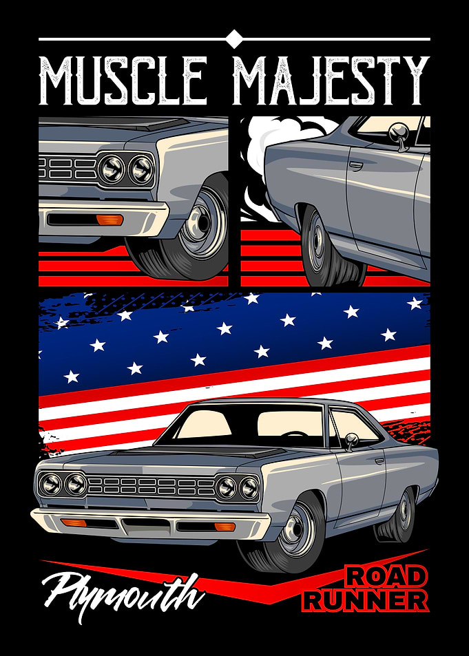 Road Runner Muscle Car
