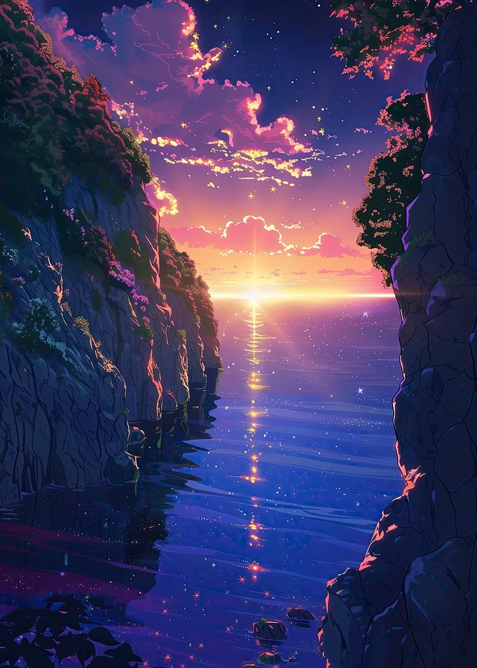 Dusks Ocean Whispers