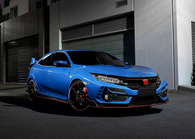 Blue Civic Type R FK8