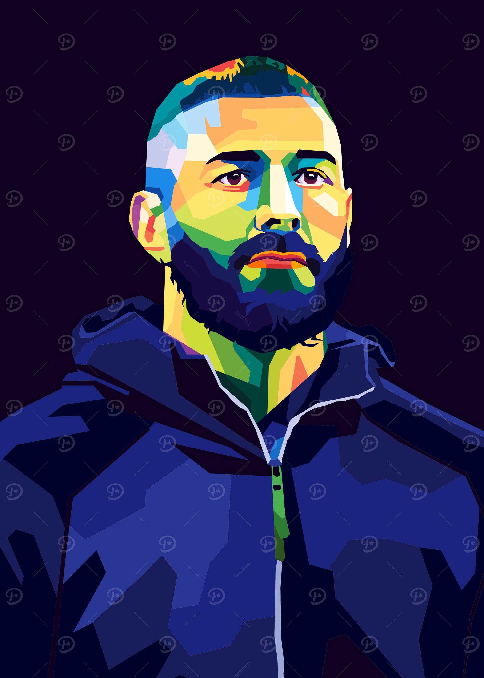 benzema wpap art