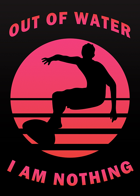 Soulful Surf — man cave metal poster