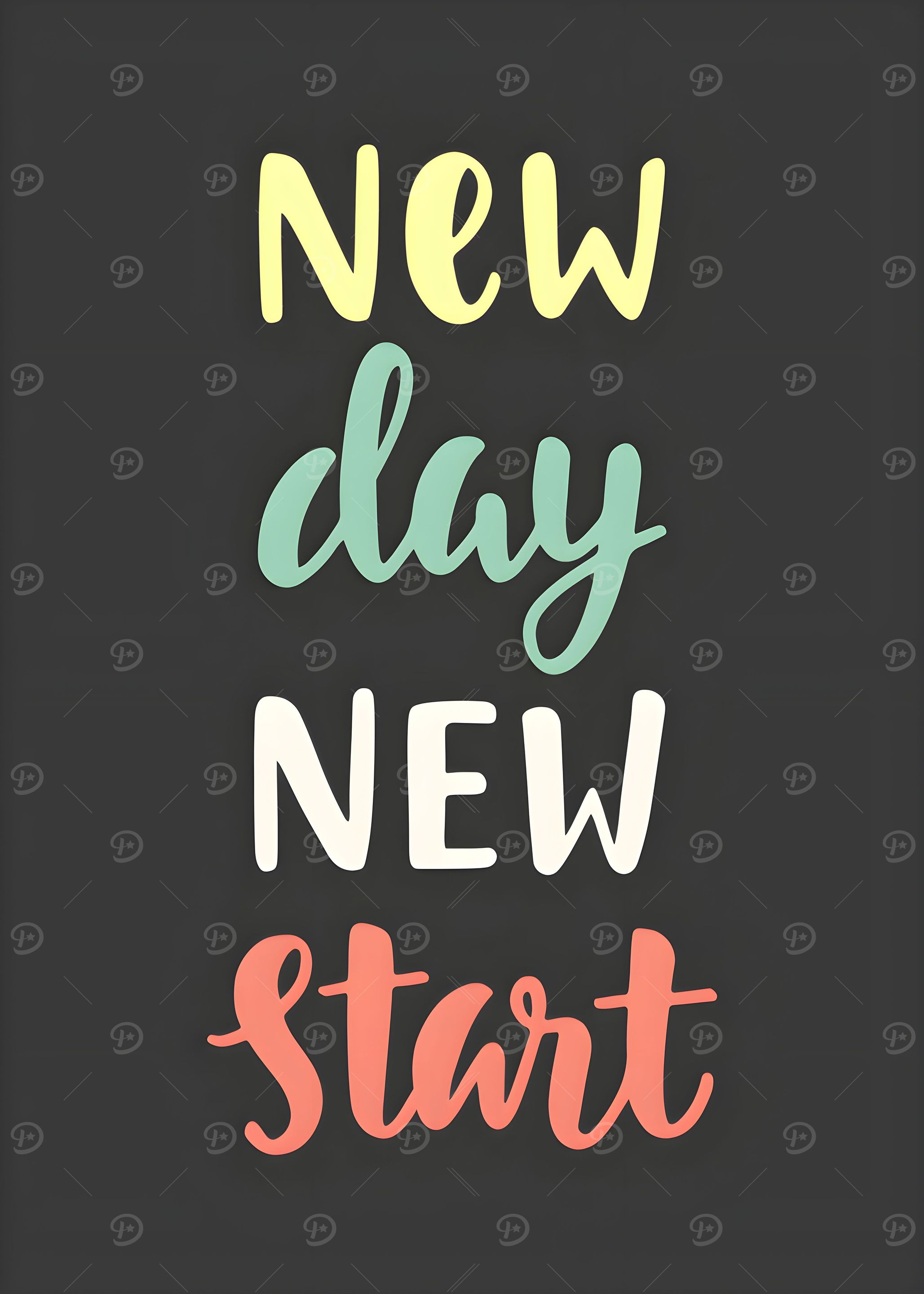 new day new start