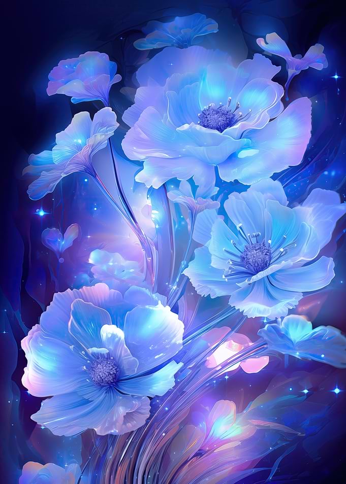 Pretty Blue Flowers