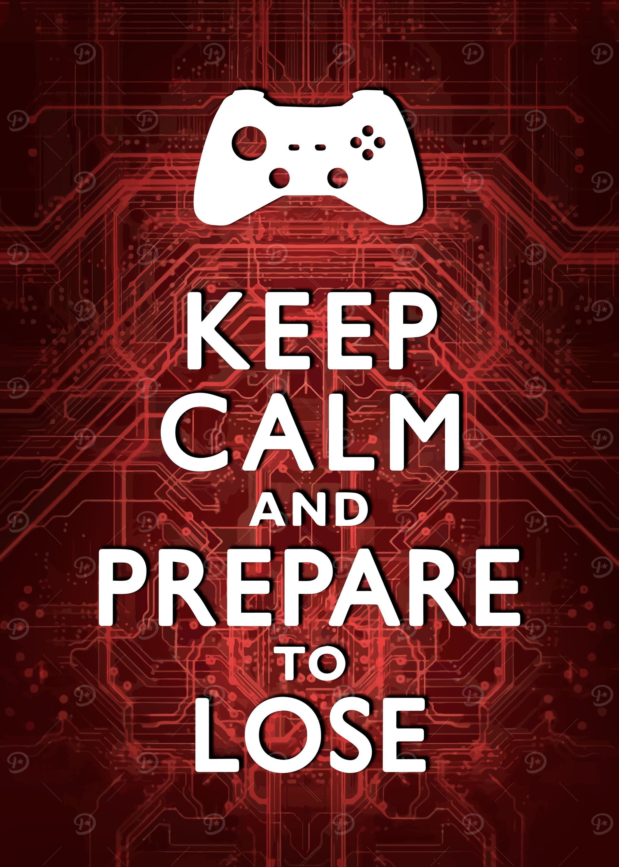 Game Gamer Gaming Poster
