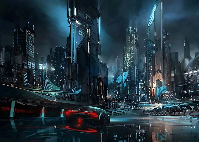 Skyscraper Lamborghini