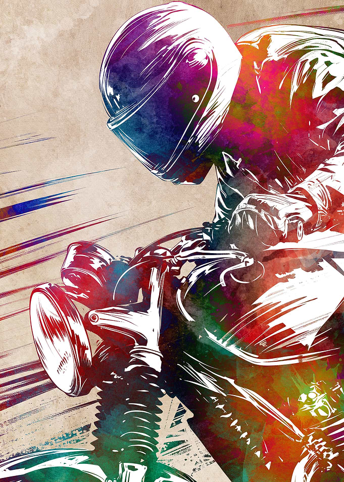 Motor sport art 3