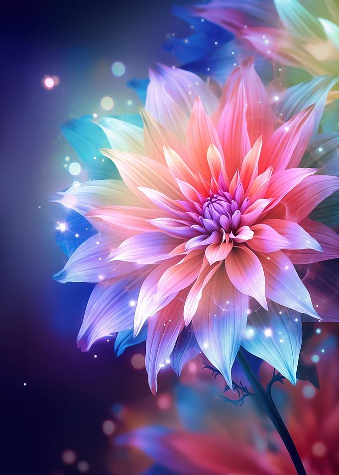 Rainbow Flower