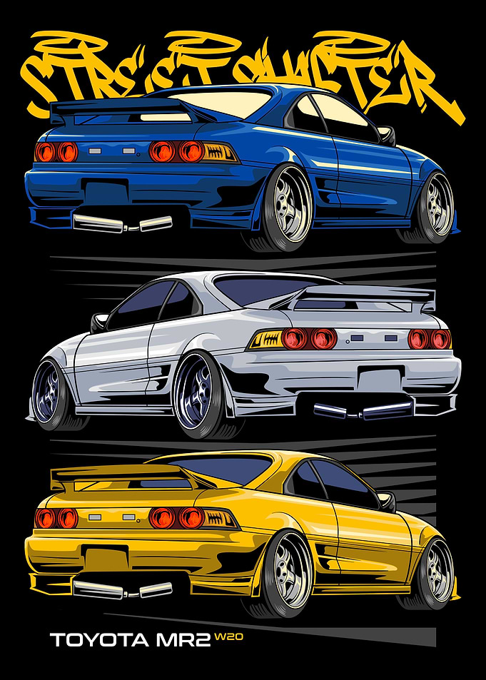 MR2 W20 Coupe JDM Car