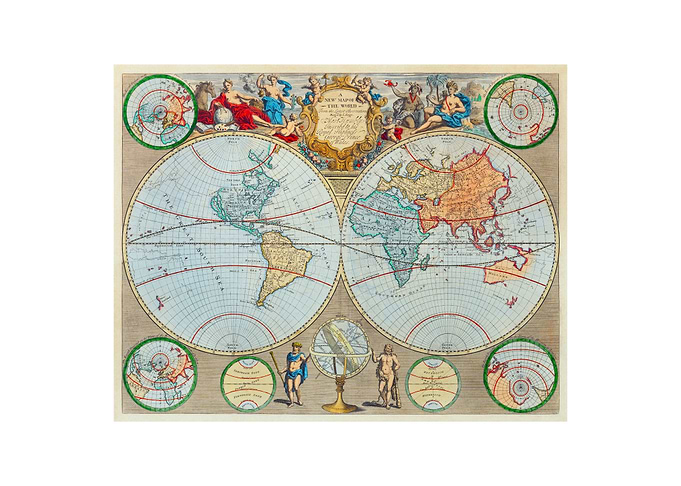 A New Map Of The World