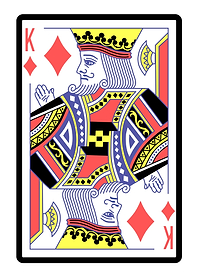 King of Diamonds Card