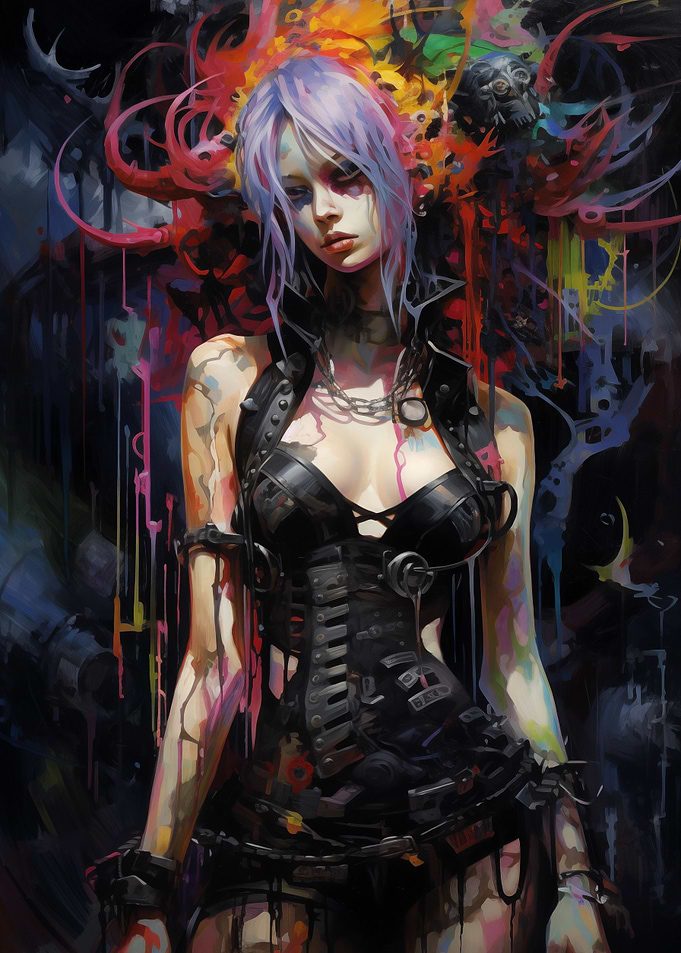 Punk Girl No4