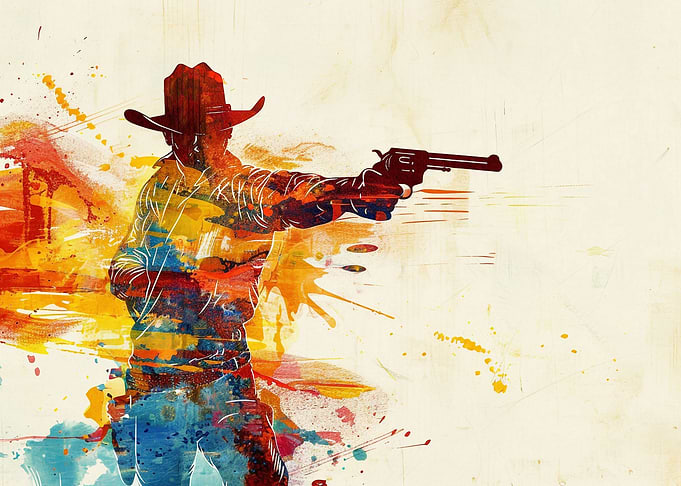 Comedy Cowboys in Action