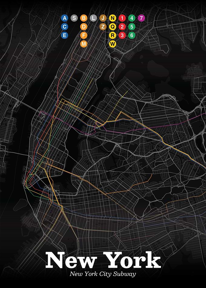 New York City Subway Map