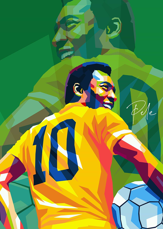 Pele Brazil With Wpap