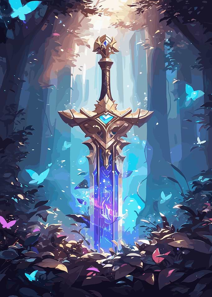 Magical Excalibur Sword