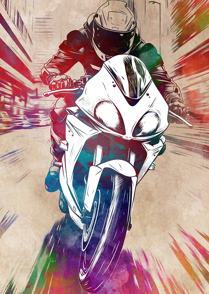 Motor sport art 4