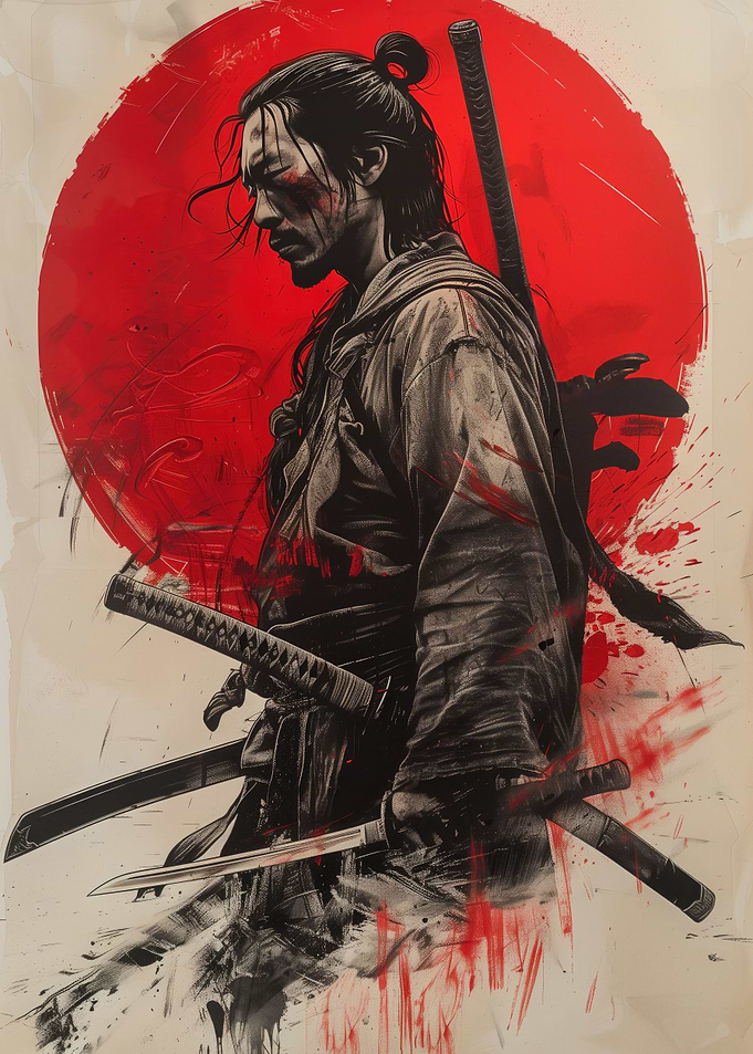 Shinobi or ninja poster