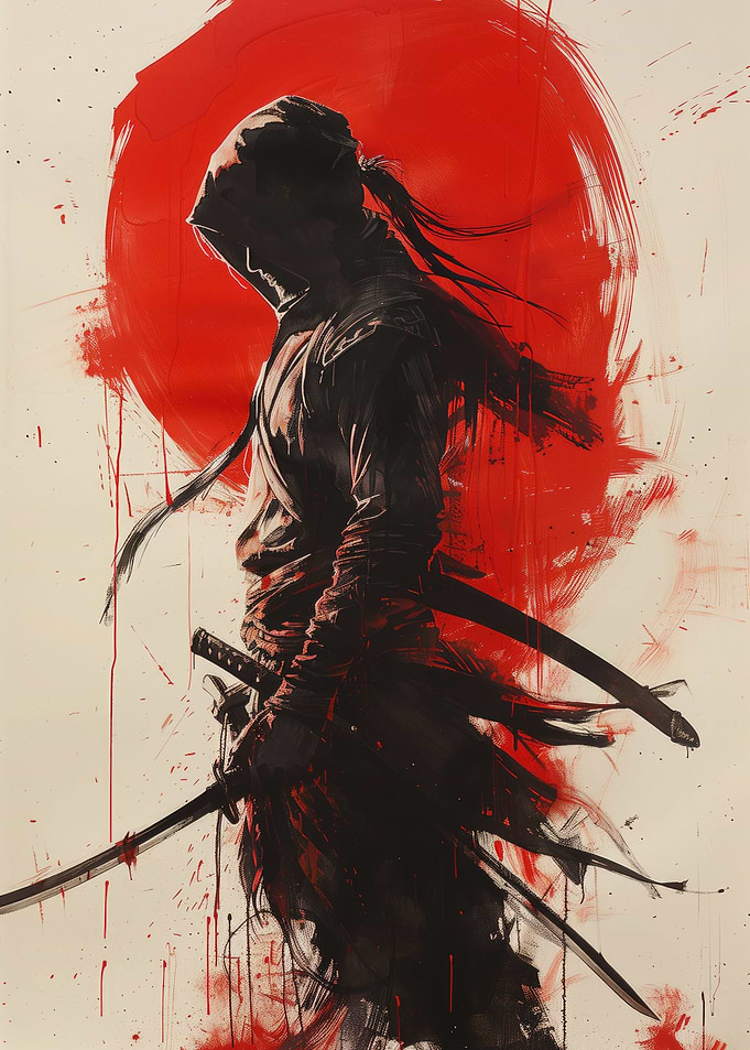 Shinobi or ninja poster