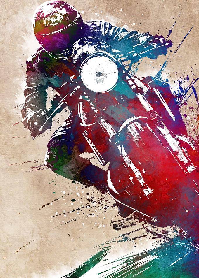 Motor sport art 1