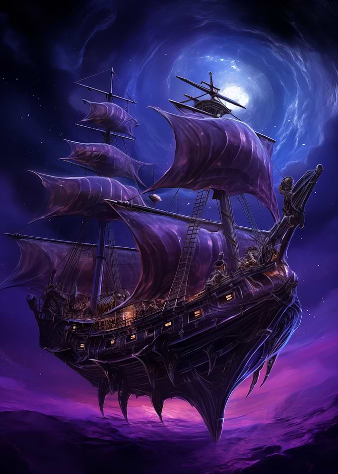Fantasy Pirate Ship