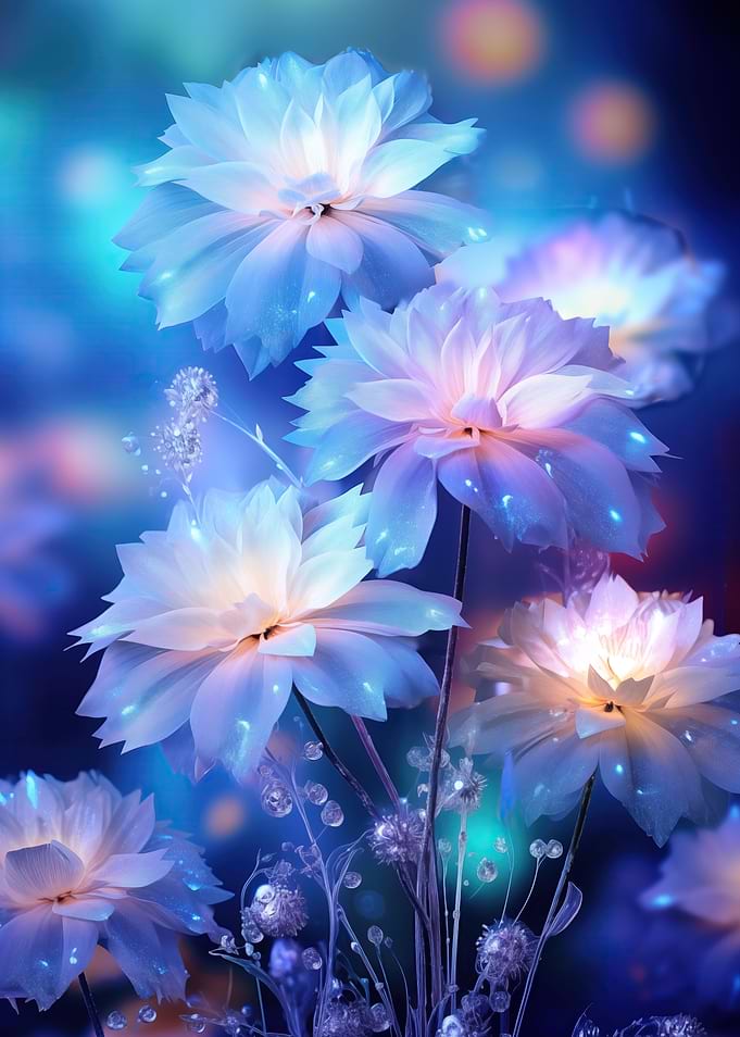Beautiful Blue Flowers