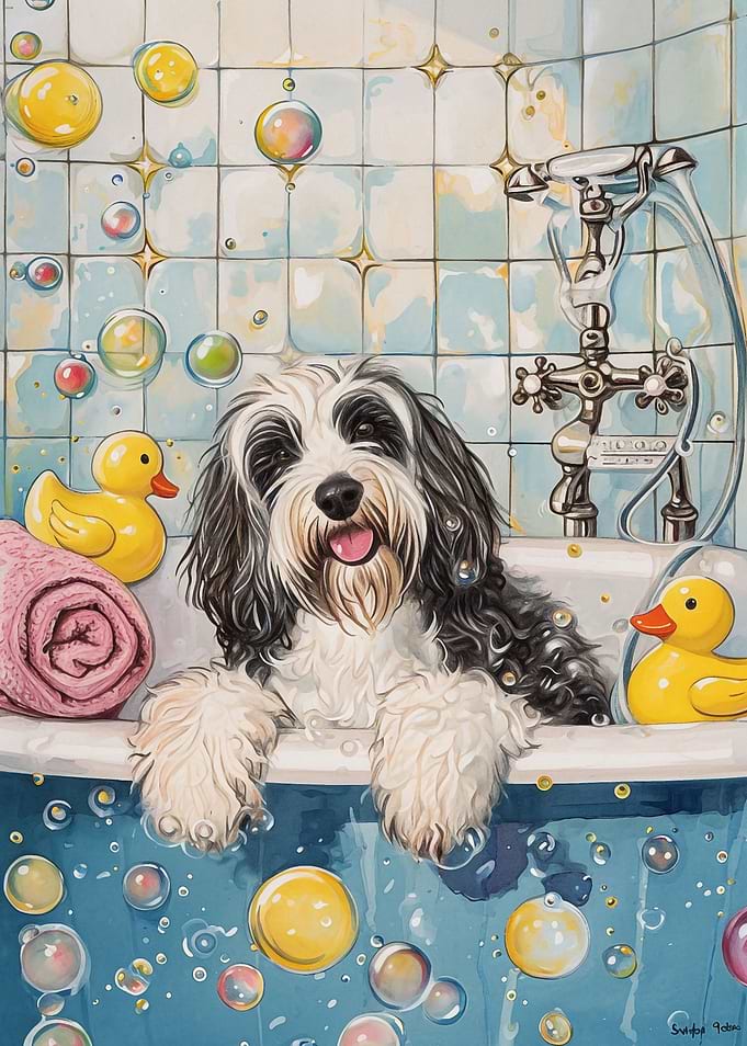 Bearded Collie dog